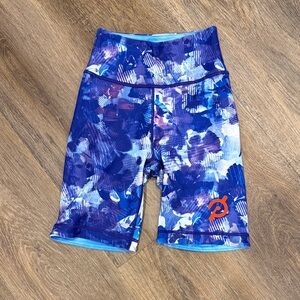 Peloton Women's Blue Bike Shorts